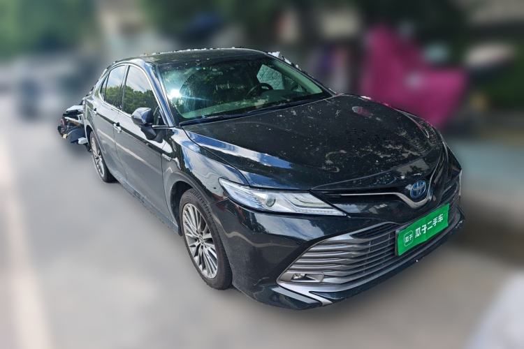 Used Toyota Camry 2019 Revised Version Dual-Engine 2.5 HG Luxury Edition Front Right 45 Deg