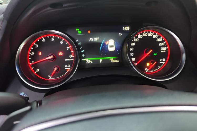 Used Toyota Camry 2019 Revised Version 2.5S Fēngshàng Edition Instrument Cluster