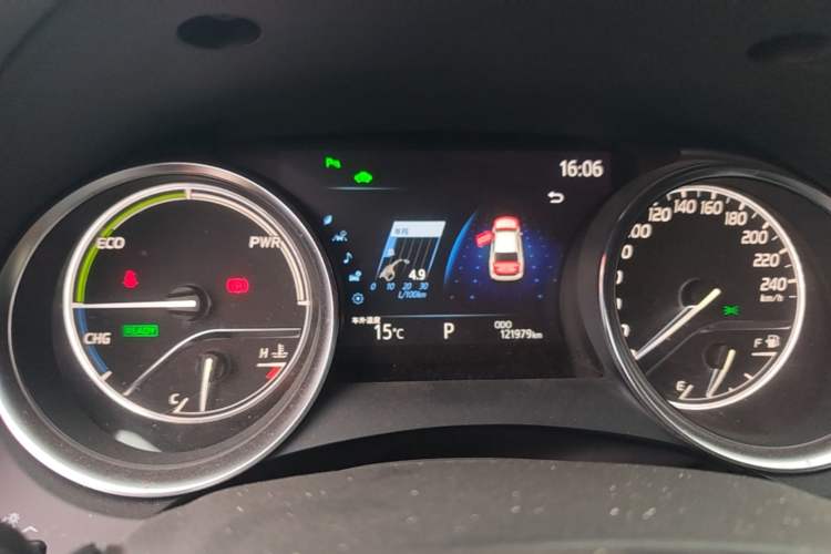 Used Toyota Camry 2019 Dual-Engine 2.5 HG Luxury Edition China V Standard Instrument Cluster
