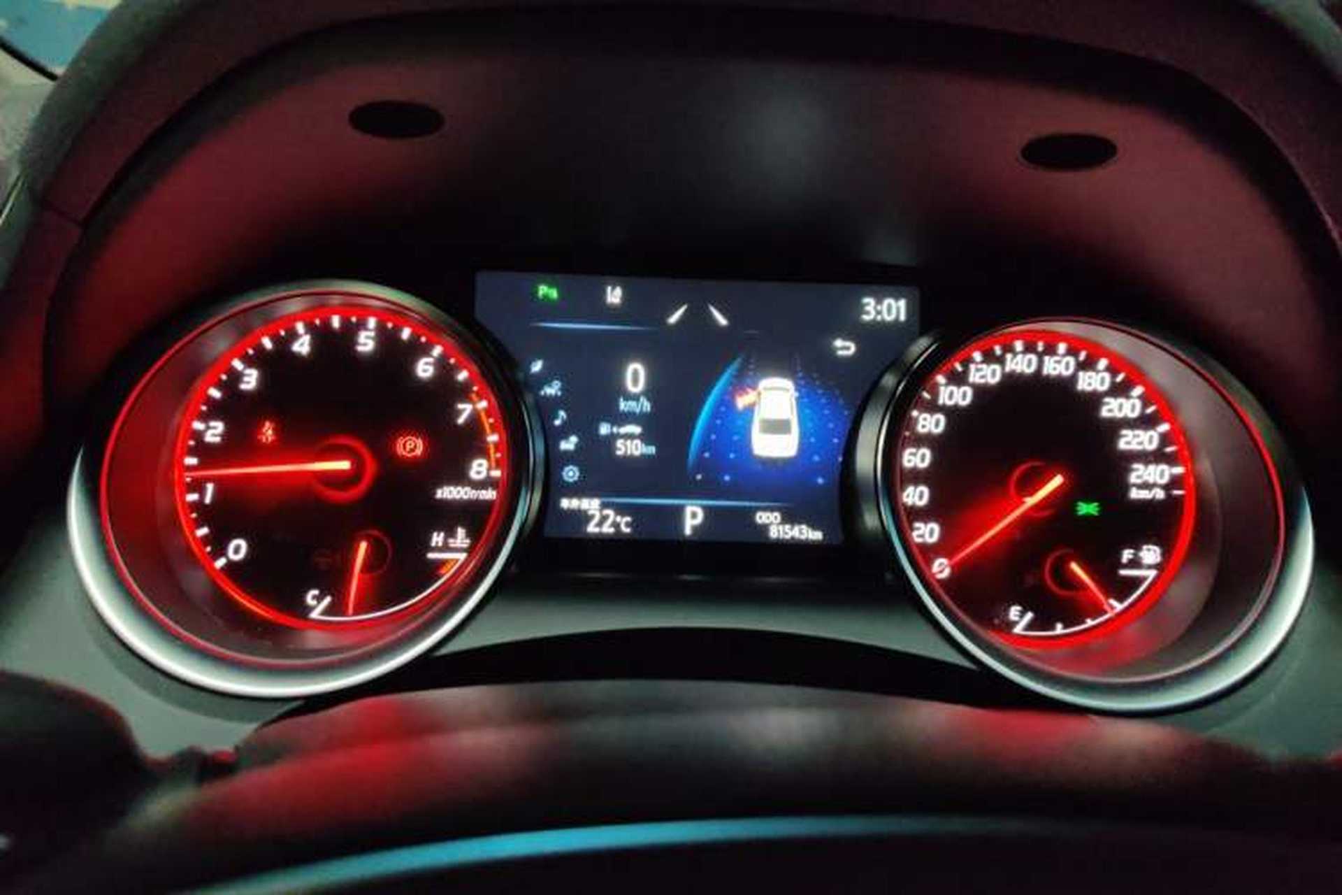 Used Toyota Camry 2019 Revised Version 2.0S Fēngshàng Edition Instrument Cluster