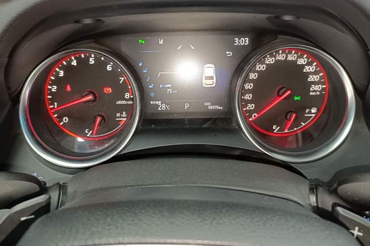 Used Toyota Camry 2019 2.0S FENGSHANG Version China V Standard Instrument Cluster