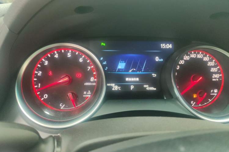 Used Toyota Camry 2019 2.5S FENGSHANG Version China VI Standard Instrument Cluster