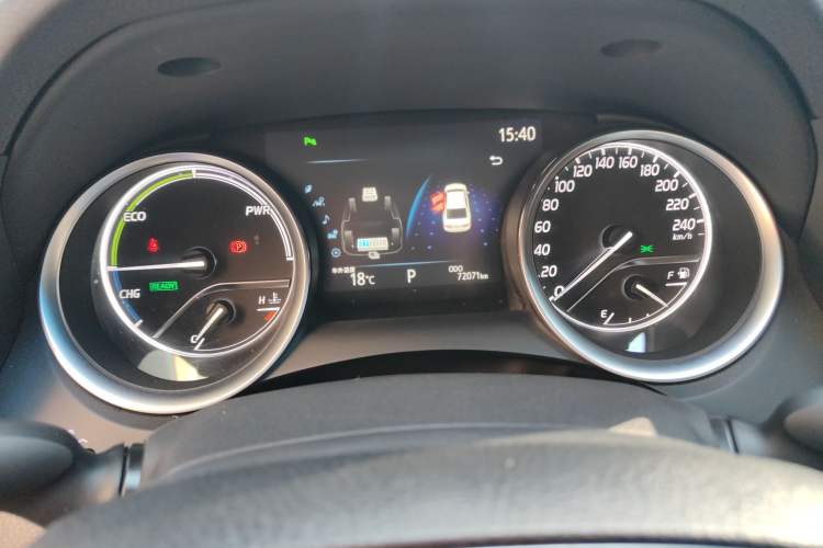 Used Toyota Camry 2019 Dual-Engine 2.5 HG Luxury Edition China V Standard Instrument Cluster