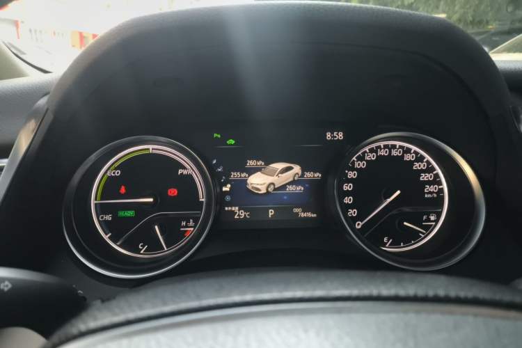 Used Toyota Camry 2019 Revised Version Dual-Engine 2.5 HG Luxury Edition Instrument Cluster