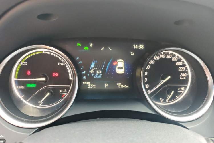 Used Toyota Camry 2019 Dual-Engine 2.5 HG Luxury Edition China VI Standard Instrument Cluster