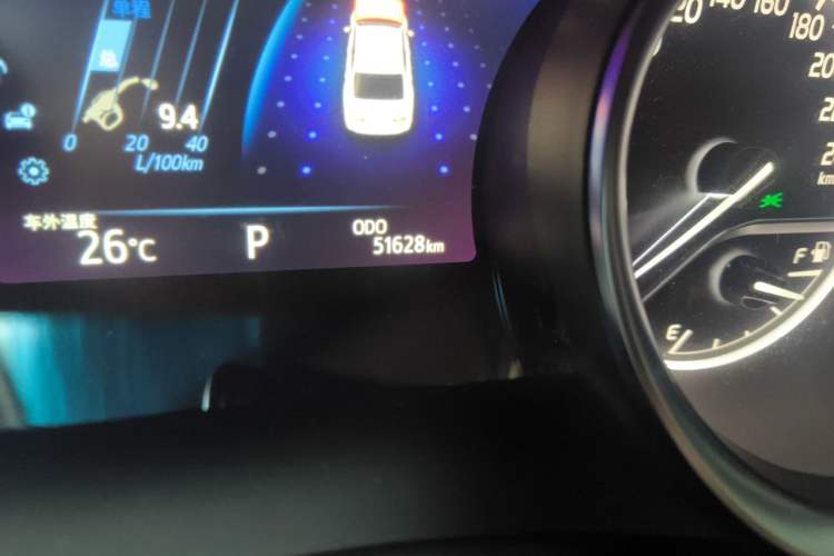 Used Toyota Camry 2019 Revised Version 2.5G Luxury Edition Odometer Close Up