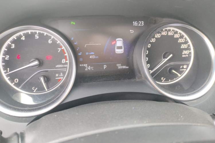 Used Toyota Camry 2019 2.0G Luxury Edition China VI Standard Odometer Close Up
