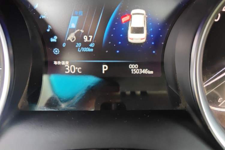 Used Toyota Camry 2019 Revised Version 2.5G Luxury Edition Odometer Close Up