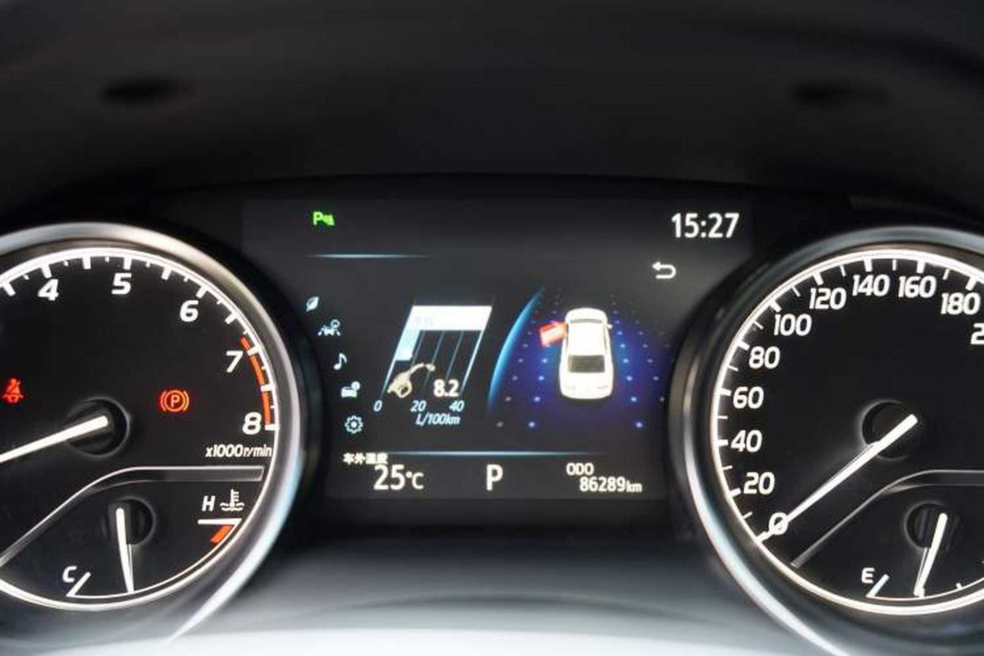 Used Toyota Camry 2019 Revised Version 2.0G Luxury Edition Odometer Close Up