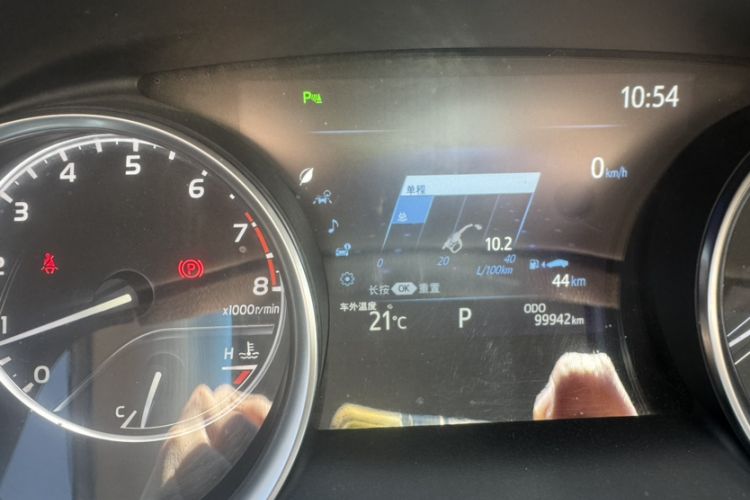 Used Toyota Camry 2019 2.5G Luxury Edition China VI Standard Odometer Close Up