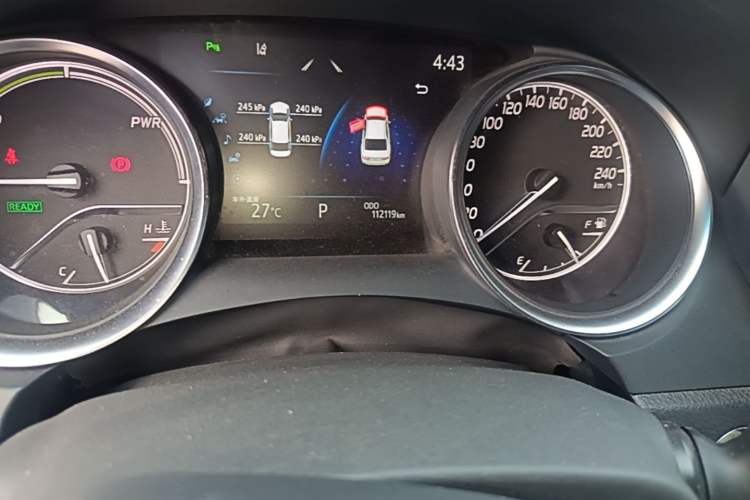 Used Toyota Camry 2019 2.5G Luxury Edition China VI Standard Odometer Close Up