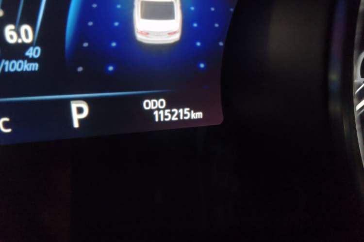 Used Toyota Camry 2019 2.0G Luxury Edition China V Standard Odometer Close Up