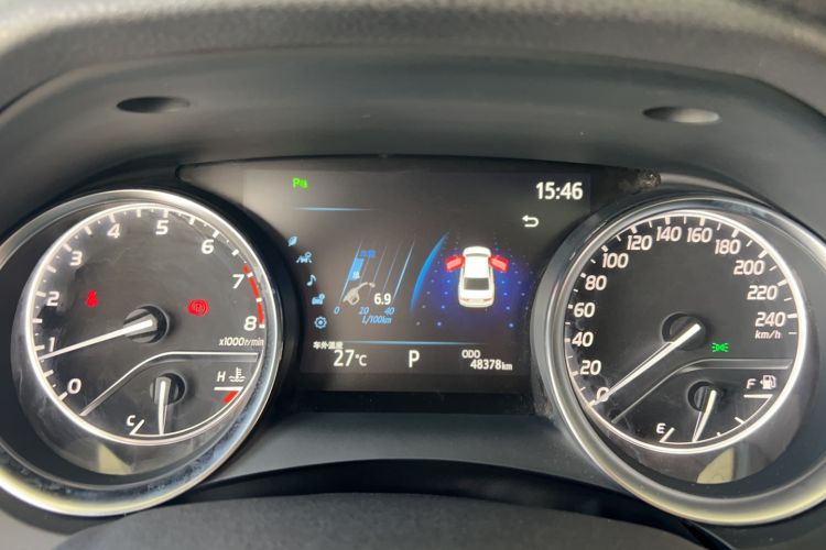 Used Toyota Camry 2019 2.0G Luxury Edition China VI Standard Odometer Close Up