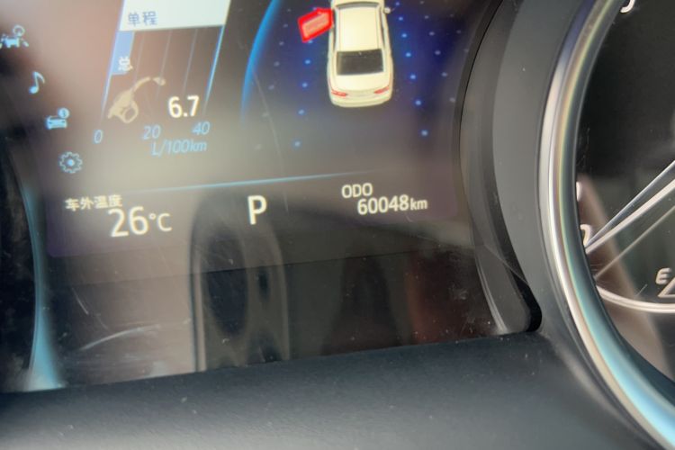 Used Toyota Camry 2019 Revised Version 2.0G Luxury Edition Odometer Close Up