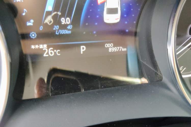 Used Toyota Camry 2019 2.0G Luxury Edition China V Standard Odometer Close Up