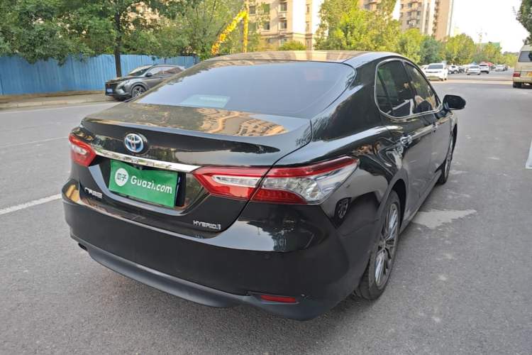 Used Toyota Camry 2019 Revised Version Dual-Engine 2.5 HG Luxury Edition Rear Right 45 Deg
