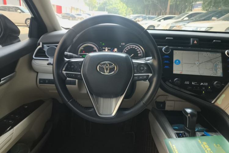 Used Toyota Camry 2019 Revised Version Dual-Engine 2.5 HG Luxury Edition Steering Wheel