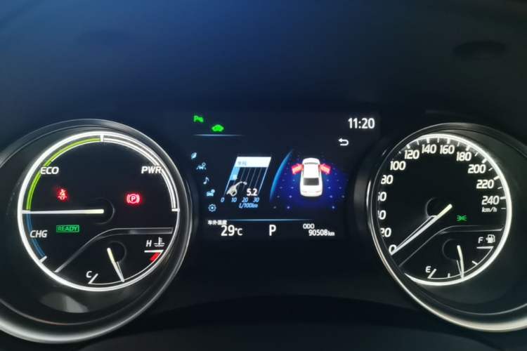 Used Toyota Camry 2019 Dual-Engine 2.5 HG Luxury Edition China VI Standard Instrument Cluster