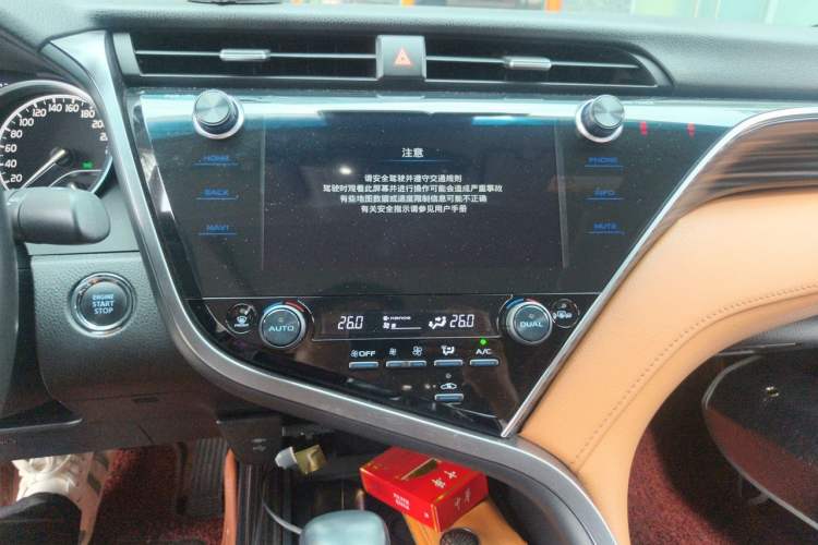 Used Toyota Camry 2019 Revised Version 2.5G Luxury Edition Audio And AC Panel