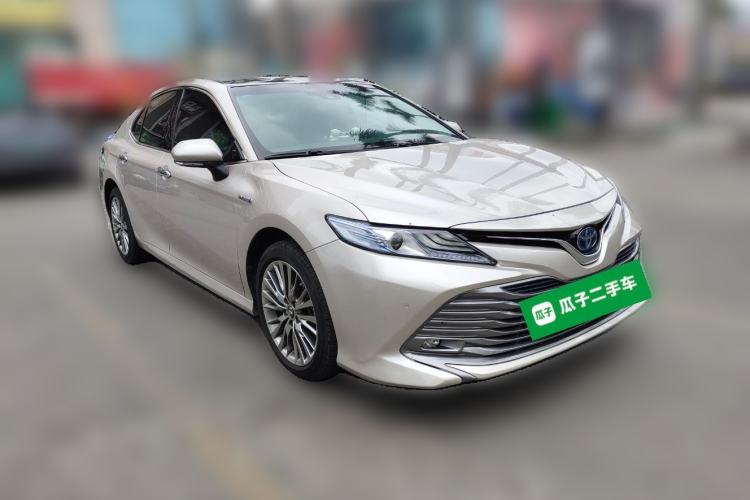 Used Toyota Camry 2019 Revised Version Dual-Engine 2.5 HG Luxury Edition Front Right 45 Deg