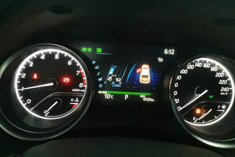 Used Toyota Camry 2019 Revised Version 2.5G Luxury Edition Instrument Cluster