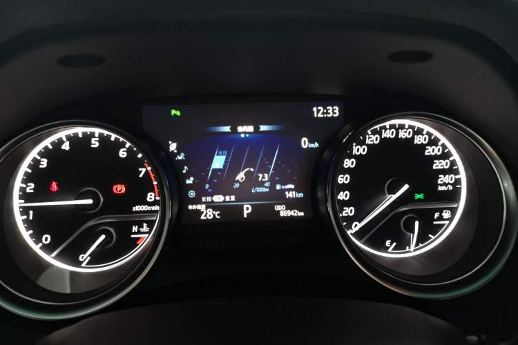 Used Toyota Camry 2019 2.5G Luxury Edition China VI Standard Instrument Cluster