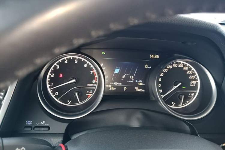 Used Toyota Camry 2019 Revised Version 2.5G Luxury Edition Instrument Cluster