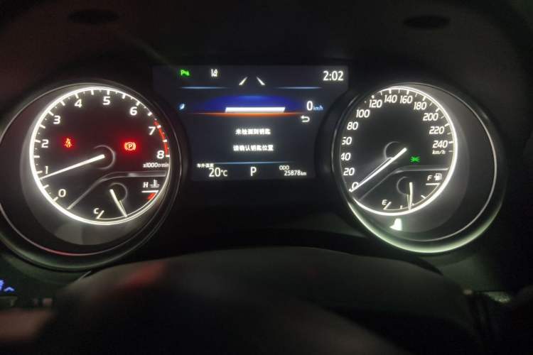 Used Toyota Camry 2019 2.0G Luxury Edition China VI Standard Odometer Close Up