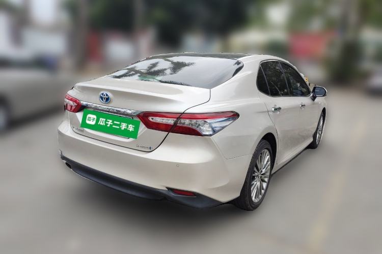 Used Toyota Camry 2019 Revised Version Dual-Engine 2.5 HG Luxury Edition Rear Right 45 Deg