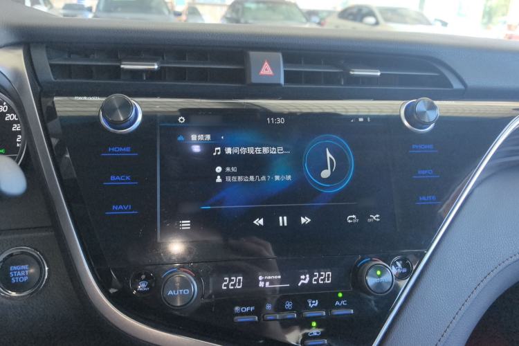 Used Toyota Camry 2019 Revised Version 2.0G Luxury Edition Audio And AC Panel