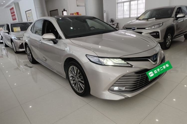 Used Toyota Camry 2019 Revised Version Dual-Engine 2.5 HG Luxury Edition Front Right 45 Deg