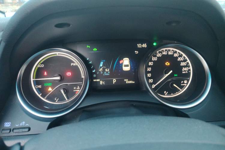 Used Toyota Camry 2019 Dual-Engine 2.5 HG Luxury Edition China V Standard Instrument Cluster