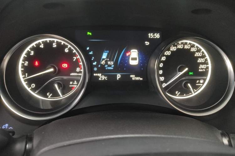Used Toyota Camry 2019 Revised Version 2.0G Luxury Edition Instrument Cluster