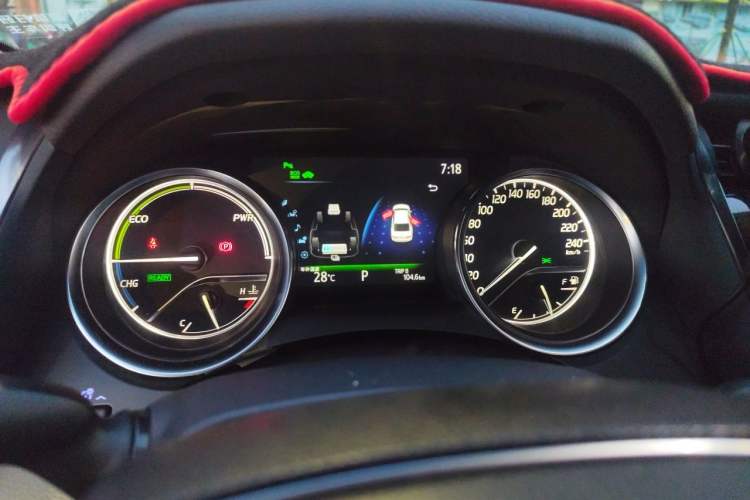 Used Toyota Camry 2019 Dual-Engine 2.5 HG Luxury Edition China VI Standard Instrument Cluster