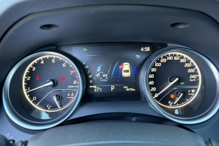 Used Toyota Camry 2019 2.0G Luxury Edition China VI Standard Odometer Close Up