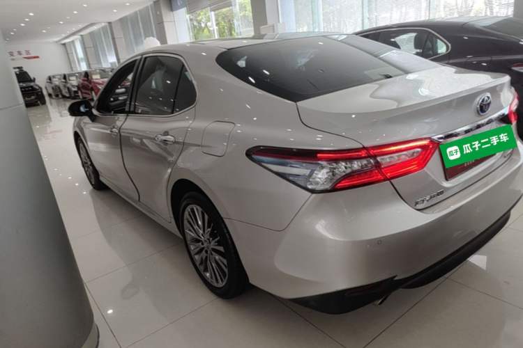 Used Toyota Camry 2019 Revised Version Dual-Engine 2.5 HG Luxury Edition Rear Left 45 Deg
