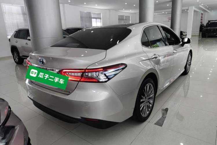 Used Toyota Camry 2019 Revised Version Dual-Engine 2.5 HG Luxury Edition Rear Right 45 Deg