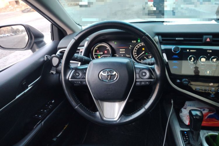 Used Toyota Camry 2019 Dual-Engine 2.5 HG Luxury Edition China V Standard Steering Wheel