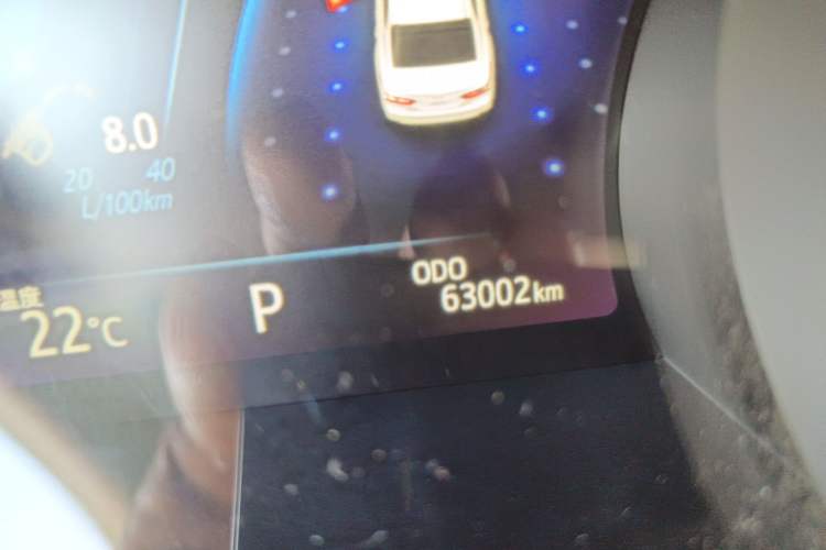 Used Toyota Camry 2019 Revised Version 2.0G Luxury Edition Odometer Close Up