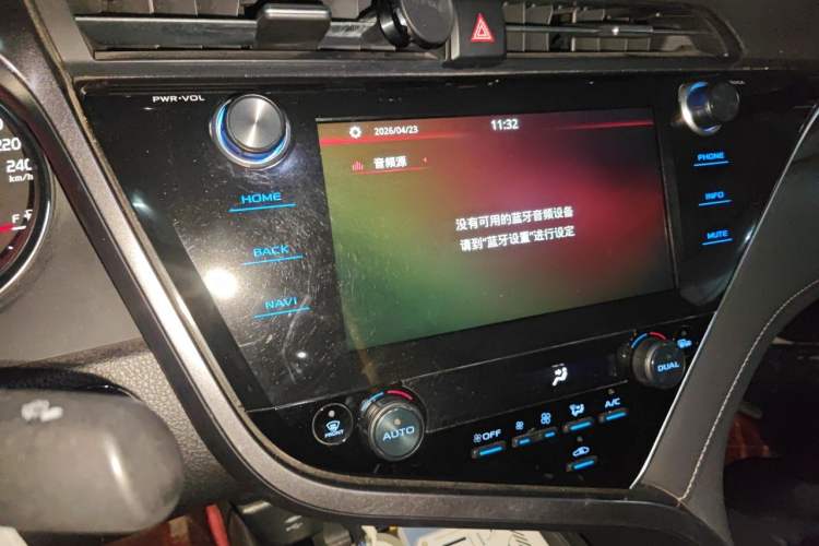Used Toyota Camry 2019 2.5S FENGSHANG Version China VI Standard Audio And AC Panel