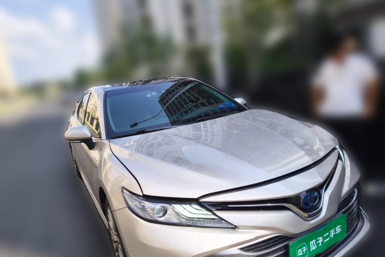 Used Toyota Camry 2019 Revised Version Dual-Engine 2.5 HG Luxury Edition Front Right 45 Deg