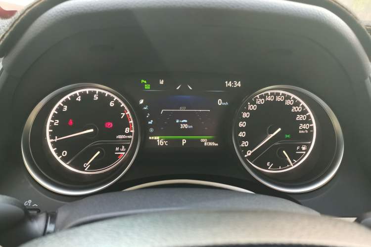 Used Toyota Camry 2019 Revised Version 2.5G Luxury Edition Instrument Cluster