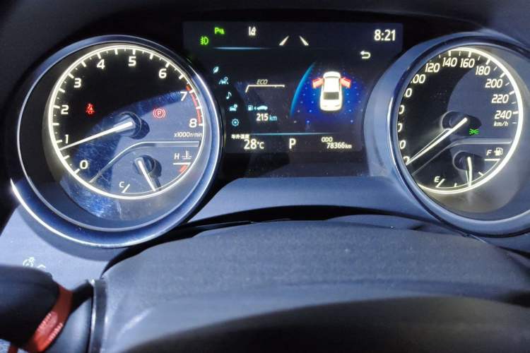 Used Toyota Camry 2019 2.0G Luxury Edition China VI Standard Odometer Close Up