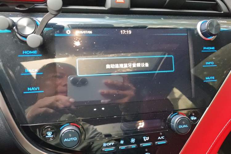 Used Toyota Camry 2019 2.5S FENGSHANG Version China VI Standard Audio And AC Panel