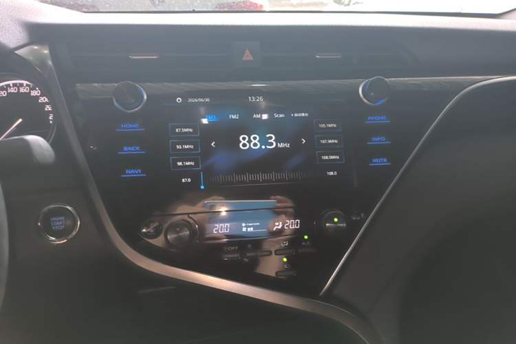 Used Toyota Camry 2019 Revised Version 2.5G Luxury Edition Audio And AC Panel