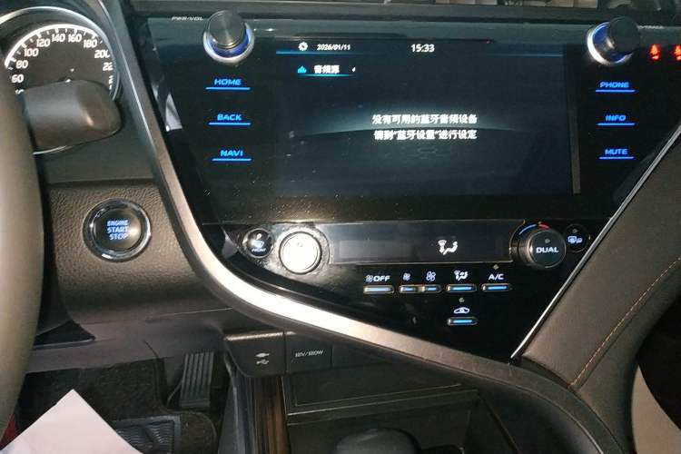 Used Toyota Camry 2019 2.0G Luxury Edition China VI Standard Audio And AC Panel