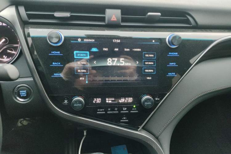 Used Toyota Camry 2019 Revised Version 2.5G Luxury Edition Audio And AC Panel