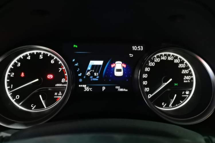 Used Toyota Camry 2019 2.5G Luxury Edition China VI Standard Instrument Cluster