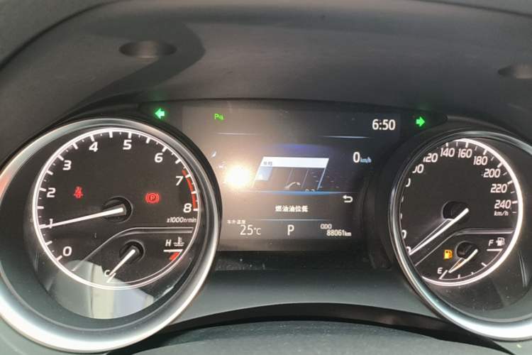 Used Toyota Camry 2019 Revised Version 2.5G Luxury Edition Instrument Cluster