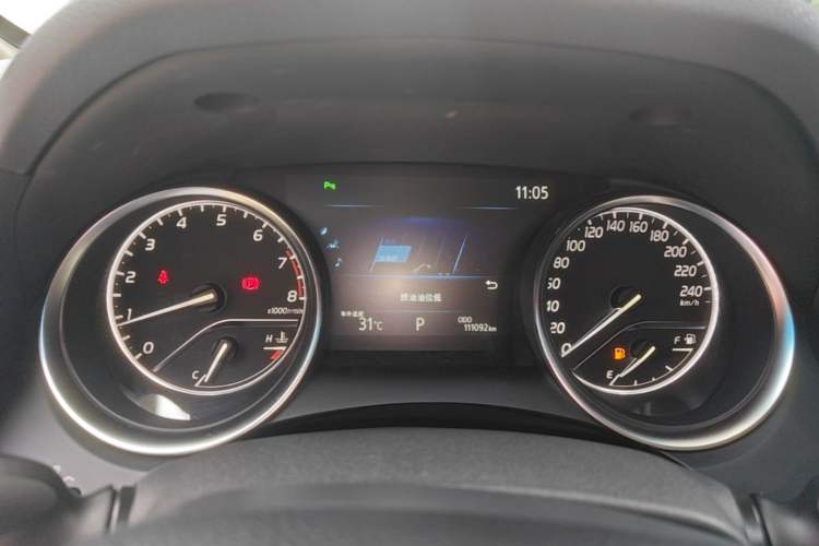 Used Toyota Camry 2019 2.0G Luxury Edition China VI Standard Instrument Cluster